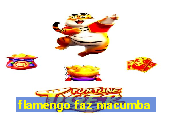 flamengo faz macumba